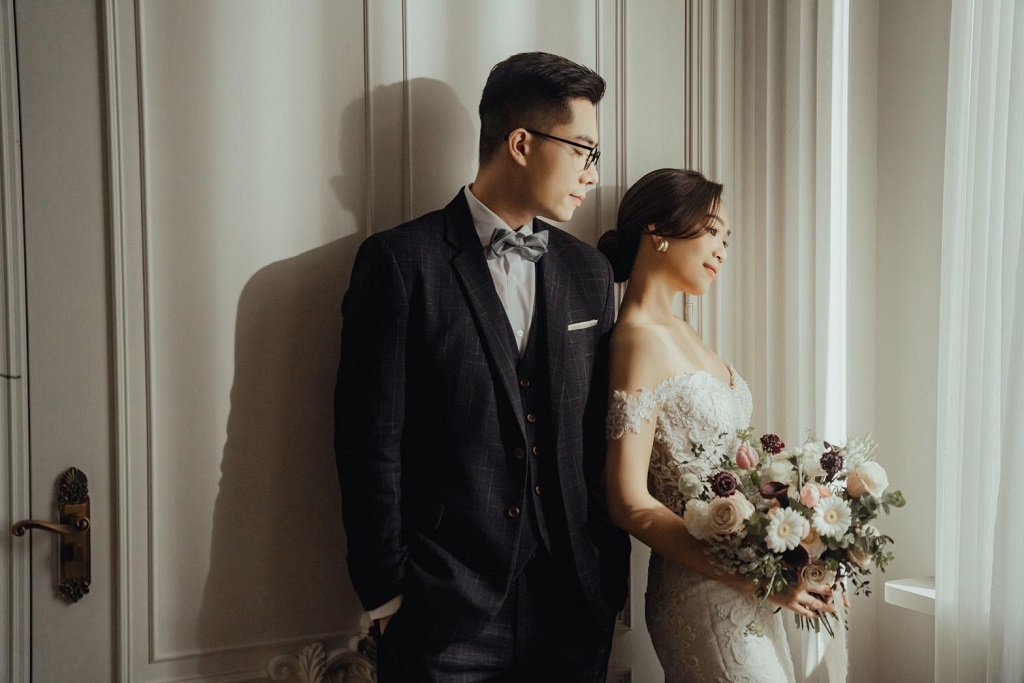 新人婚紗照分享-就像黑夜與白天 彷彿天生一對