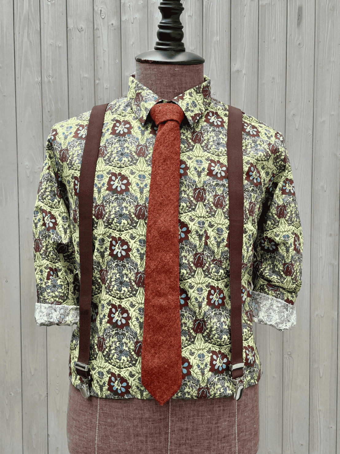 春夏男生穿搭靈感：花襯衫 X 休閒領帶-搭配師oli