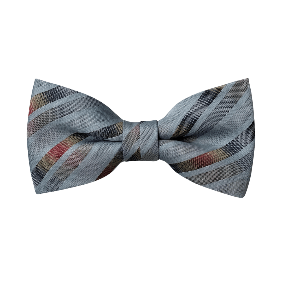 彩色漸層藍領結