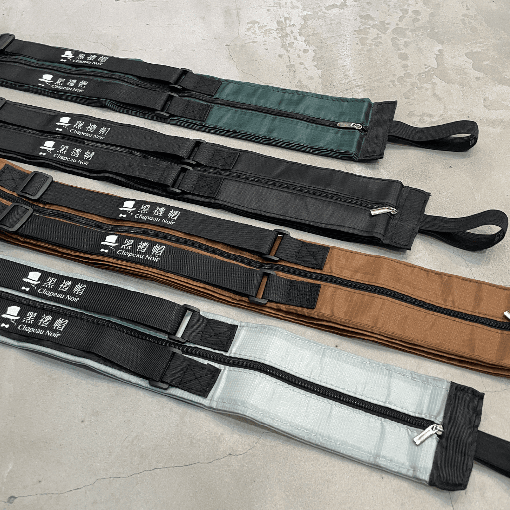 黑禮帽西服｜可收納折疊購物袋